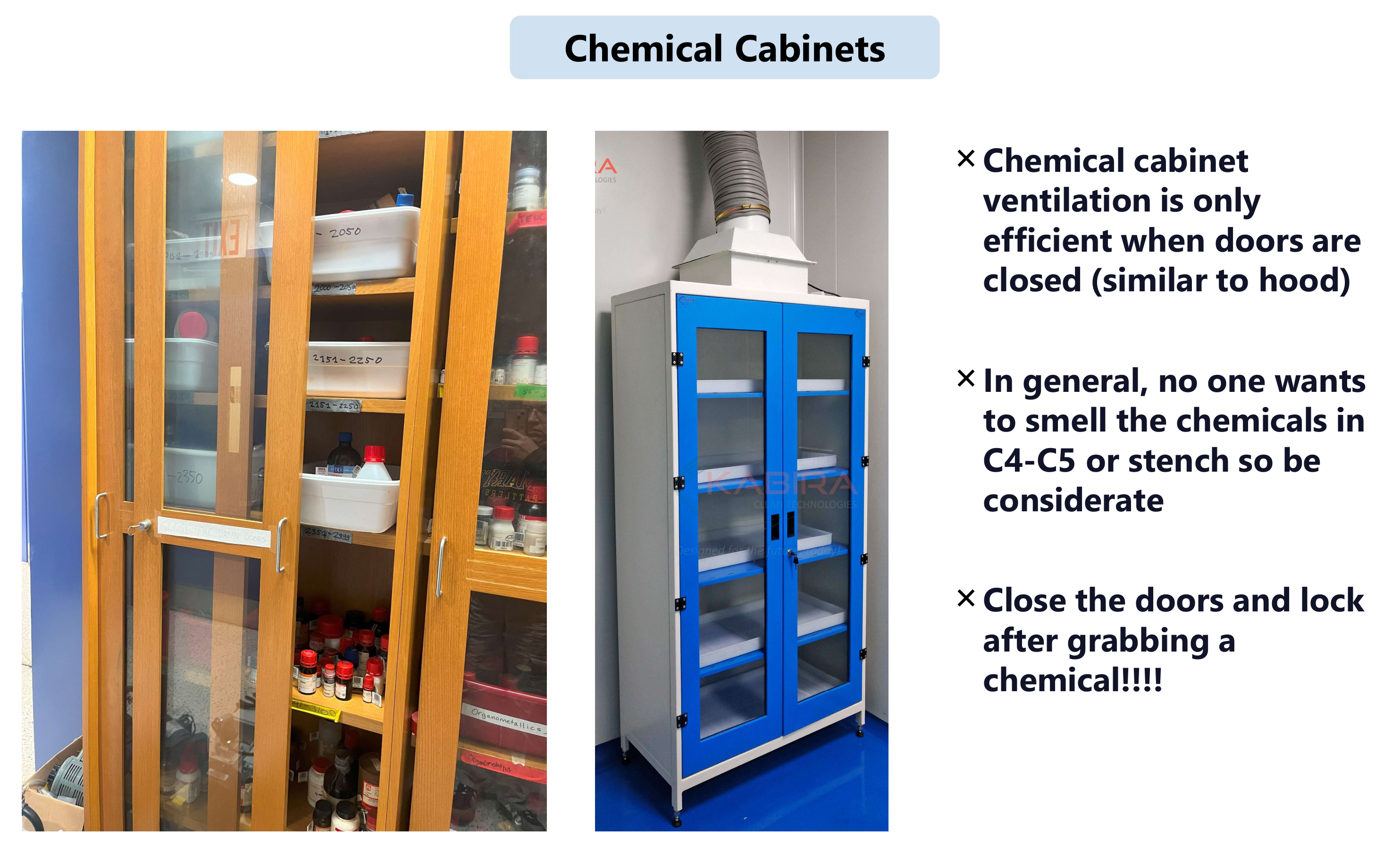 Chemical Cabinets